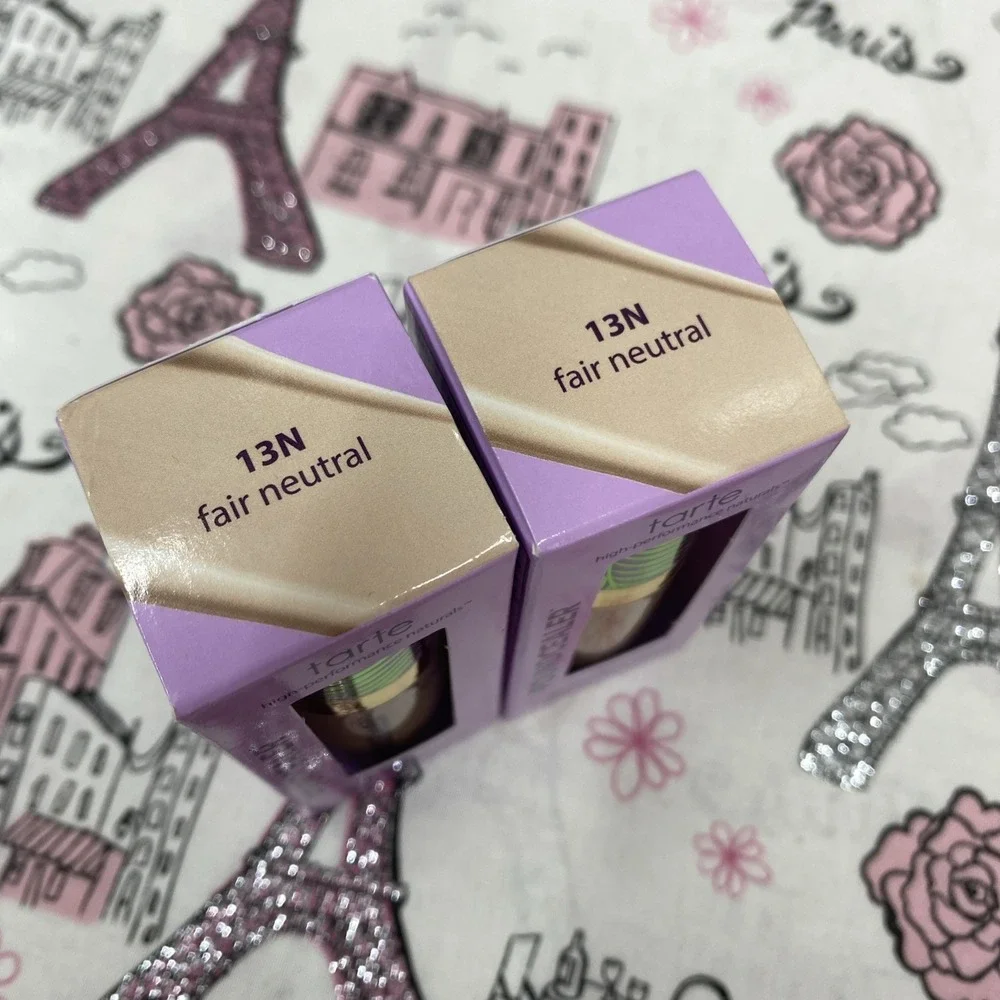2 Tarte Foundcealer .33 oz. Multi Tasking Foundation 13N FAIR NEUTRAL